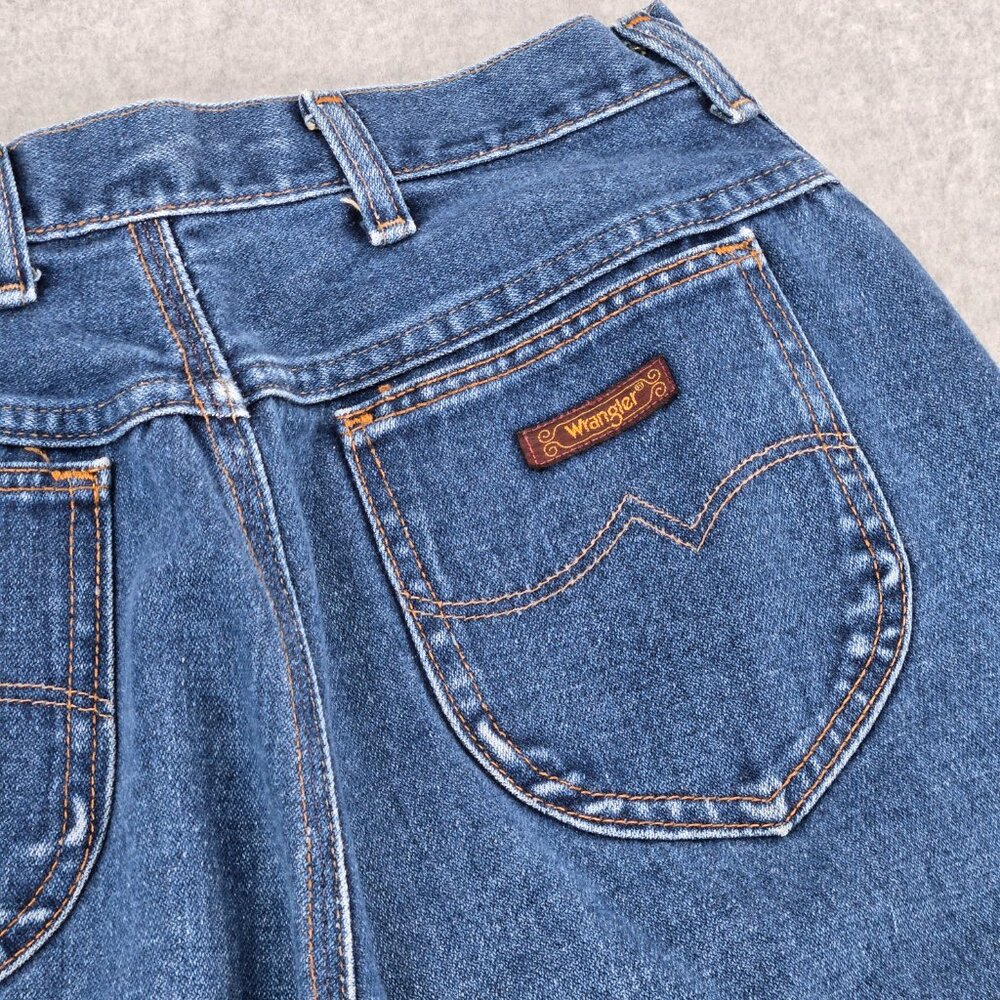 Vintage Wrangler Jeans Womens 14 No Fault Denim Mom High Rise 70s 80s Scovill